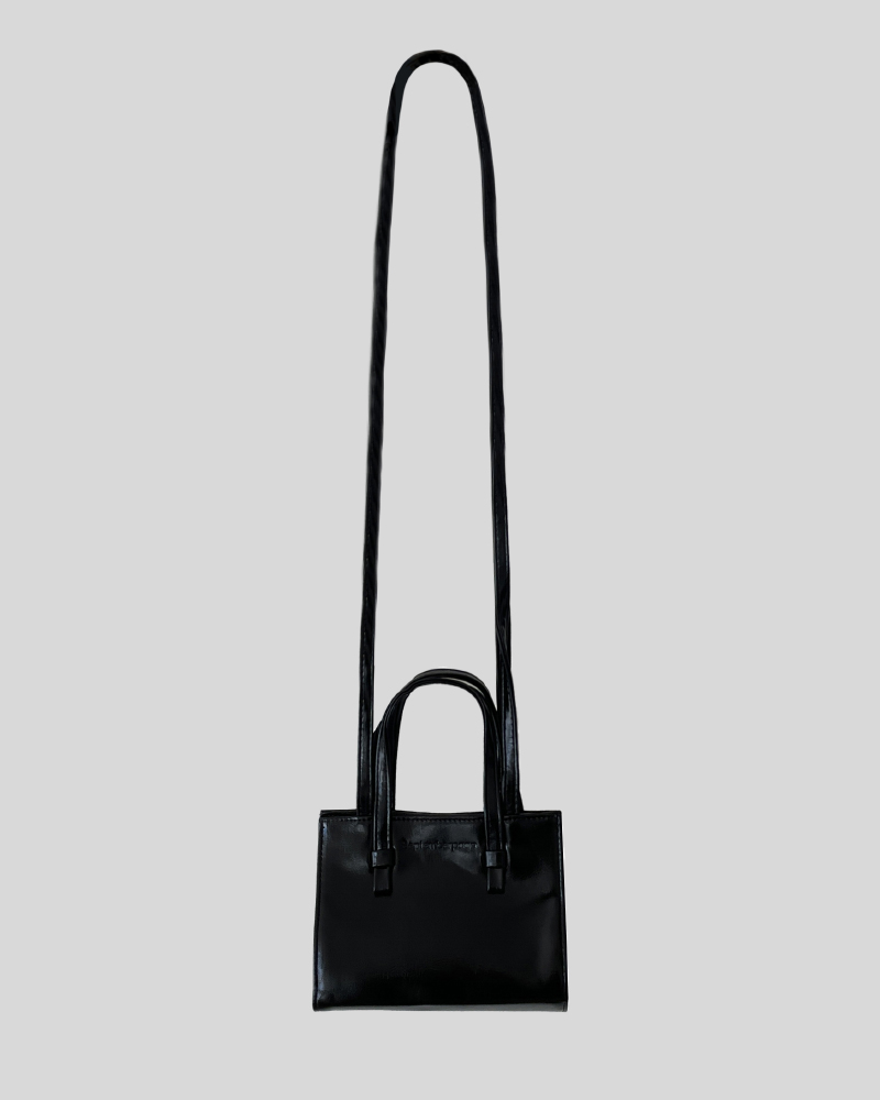 Square Caramel bag - (Mini) / 블랙